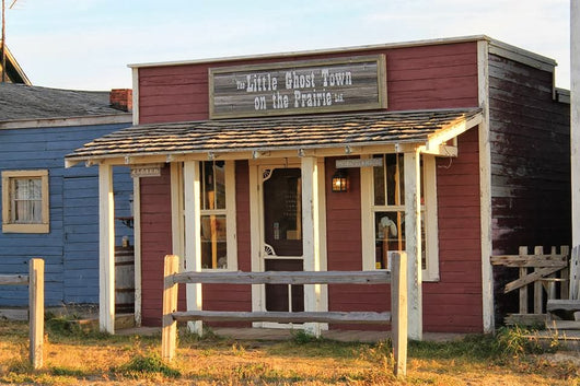 Little Ghost Town Red & White Store